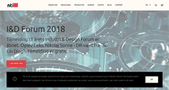 Desktop Screenshot of nti.dk