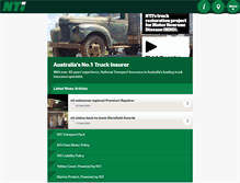 Tablet Screenshot of nti.com.au