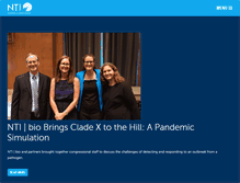 Tablet Screenshot of nti.org